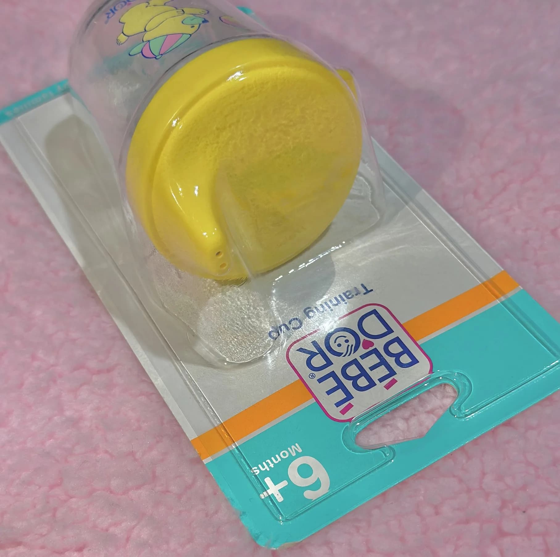 لیوان آبمیوه خوری کودک به به دور مدل Bear and boll کد 2024 — تصویر ۳