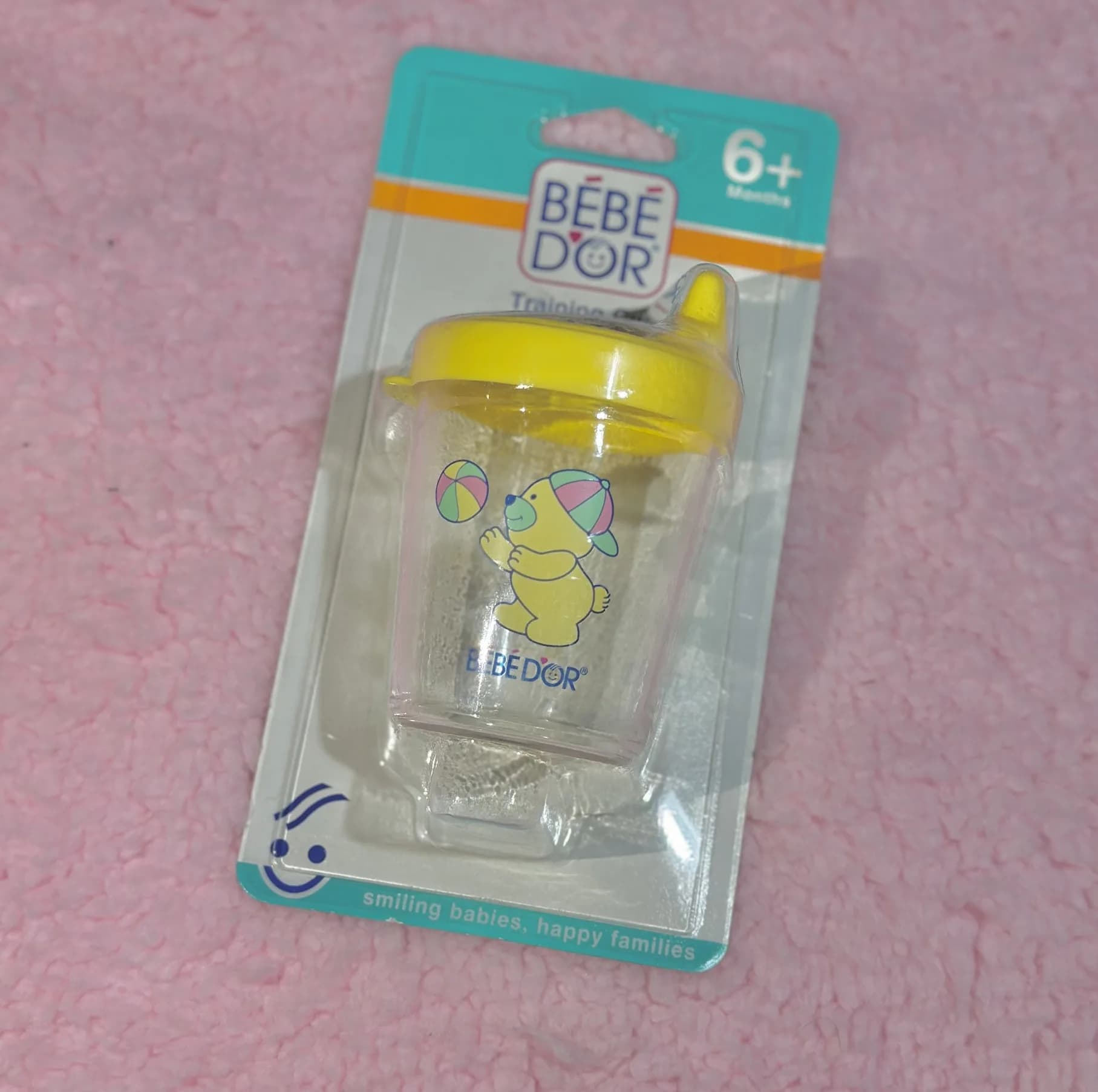 لیوان آبمیوه خوری کودک به به دور مدل Bear and boll کد 2024 — تصویر ۲