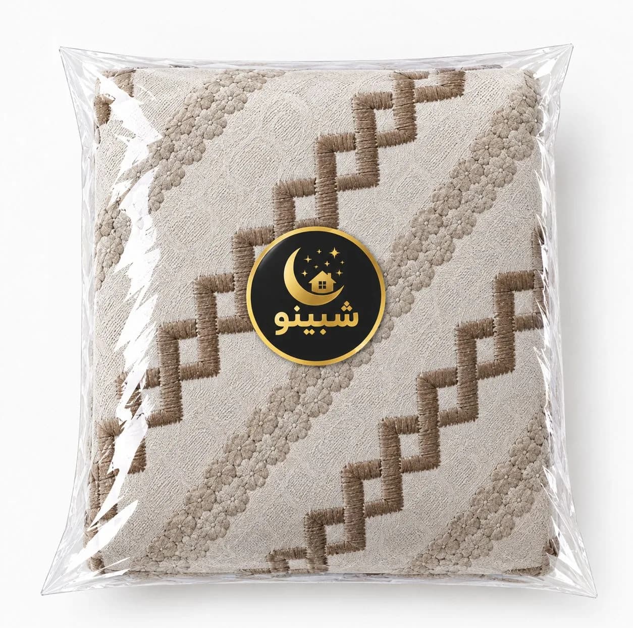 شال مبل و تخت شبینو مدل ریز بافت زنجیری سایز 160*310 سانتی متر — تصویر ۳
