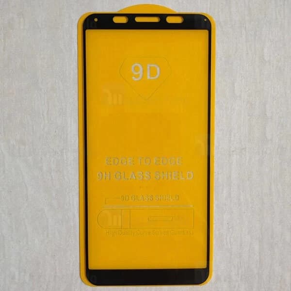محافظ صفحه شیشه ای تمام صفحه تمام چسب Xiaomi Redmi 6 / Redmi 6A 9D Glass — تصویر ۲