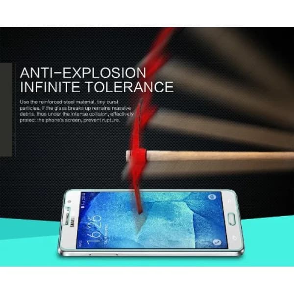 محافظ صفحه نمایش شیشه ای نیلکین سامسونگ Nillkin H Glass Samsung Galaxy ON7 / G600 — تصویر ۲