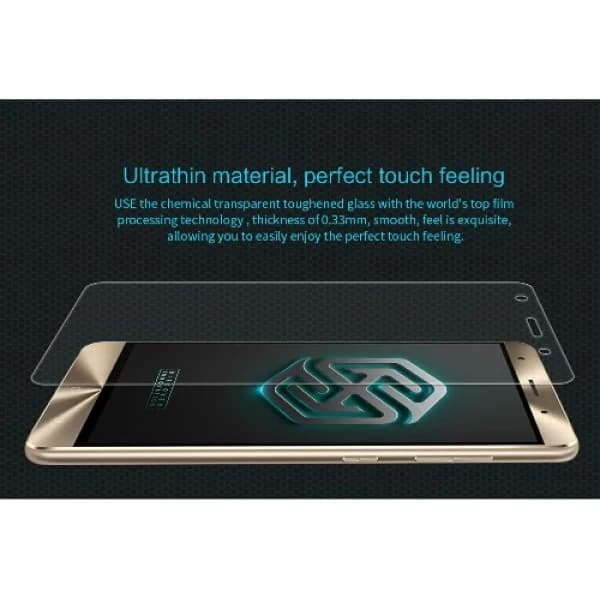 محافظ صفحه نمایش شیشه ای نیلکین ایسوس Nillkin H Glass Asus Zenfone 3 Deluxe ZS570KL — تصویر ۸