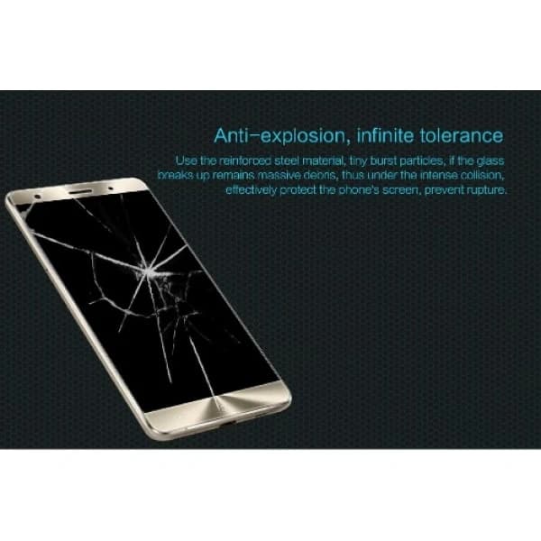 محافظ صفحه نمایش شیشه ای نیلکین ایسوس Nillkin H Glass Asus Zenfone 3 Deluxe ZS570KL — تصویر ۳