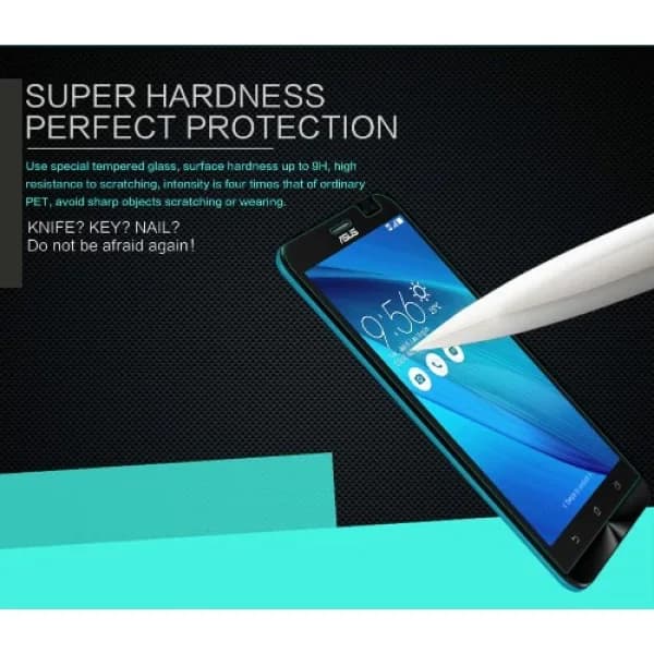 محافظ صفحه نمایش شیشه ای نیلکین ایسوس Nillkin H Glass Asus Zenfone GO TV ZB551KL — تصویر ۷