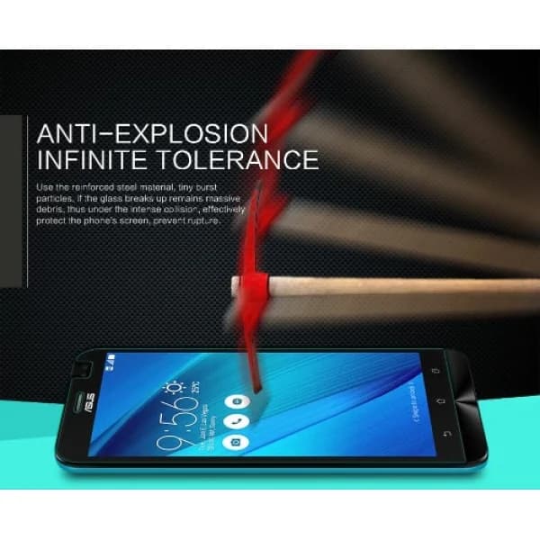 محافظ صفحه نمایش شیشه ای نیلکین ایسوس Nillkin H Glass Asus Zenfone GO TV ZB551KL — تصویر ۵