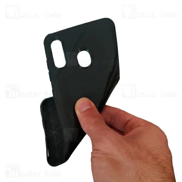 قاب محافظ ژله ای سامسونگ Samsung Galaxy M30 Auto Focus Cross Pattern — تصویر ۲