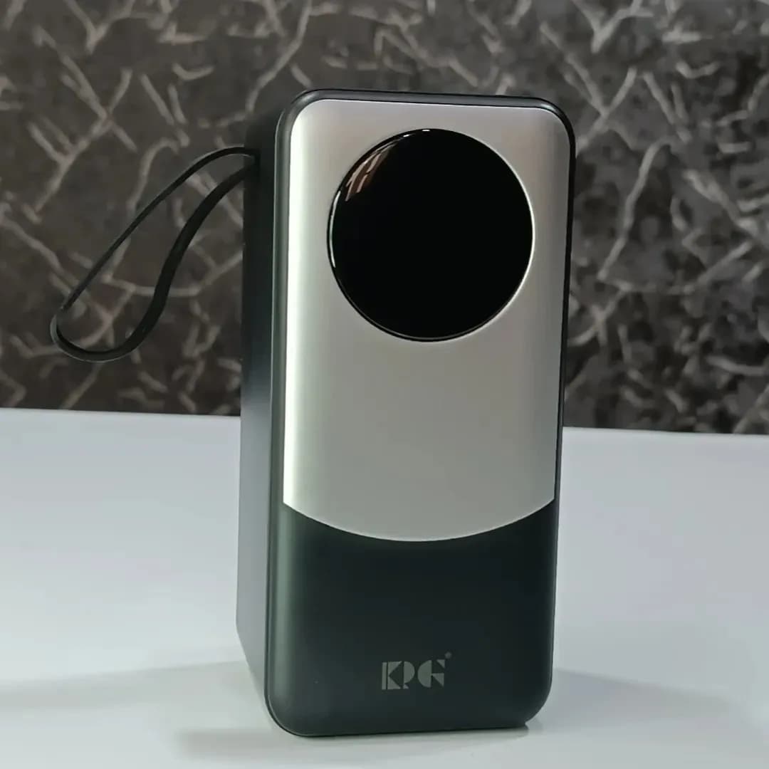 پاوربانک سوپر فست شارژ 22.5 وات 30000 میلی آمپر KPS مدل KPG-302 دارای نمایشگر با گارانتی 12 ماهه آسان توزیع — تصویر ۳