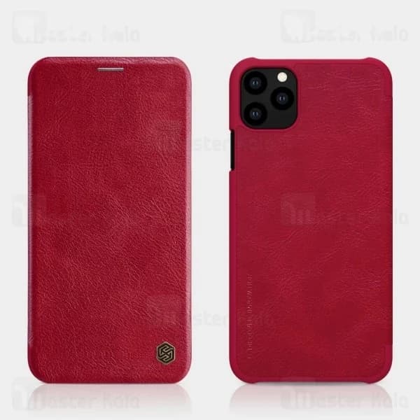 کیف چرمی نیلکین اپل آیفون Apple iPhone 11 Pro Nillkin Qin Leather Case — تصویر ۳