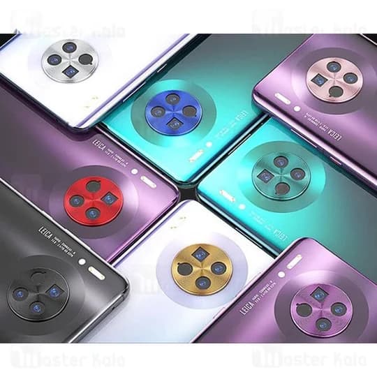 محافظ لنز فلزی دوربین موبایل هواوی Huawei Mate 30 Alloy Lens Cap — تصویر ۴