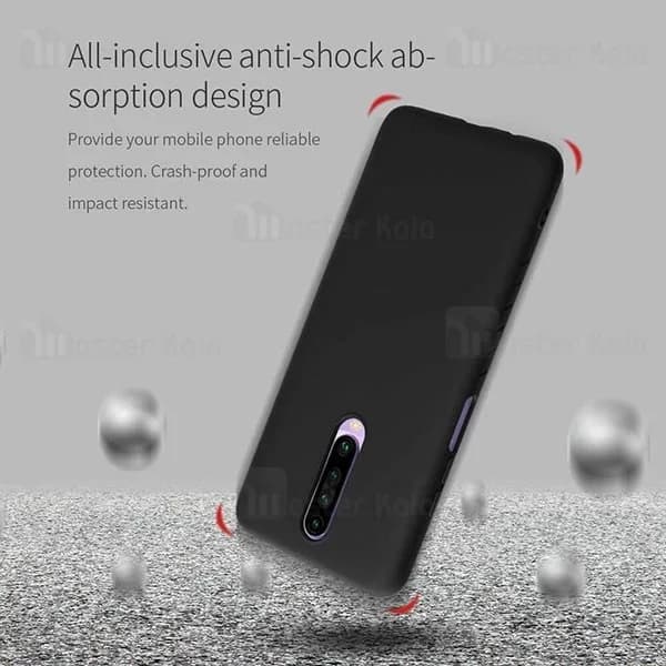 قاب محافظ نیلکین شیائومی Xiaomi Redmi K30 / Poco X2 Nillkin Rubber Wrapped case — تصویر ۸