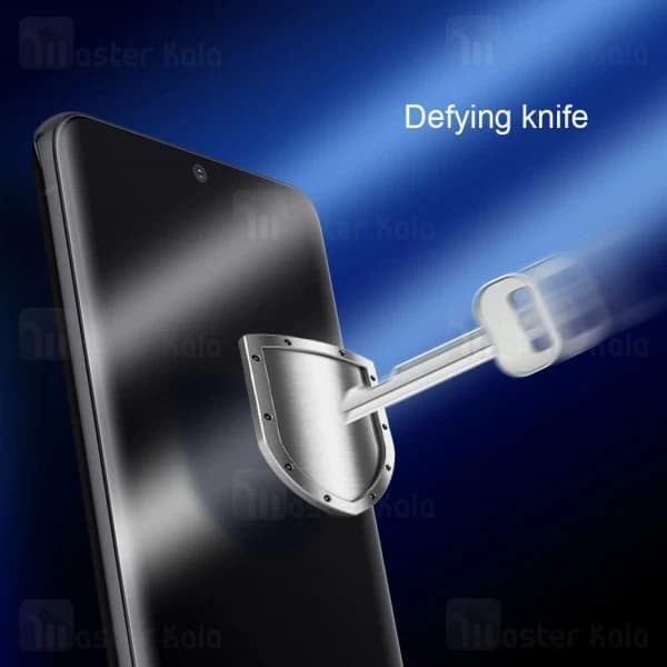 محافظ صفحه شیشه ای دورچسب تمام صفحه نیلکین Samsung Galaxy S20 3D CP+ Max — تصویر ۳