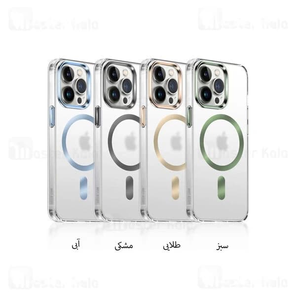 قاب محافظ مگ سیف گرین لاین آیفون Apple iPhone 13 Pro Green Lion Matt Magsafe 2 — تصویر ۲