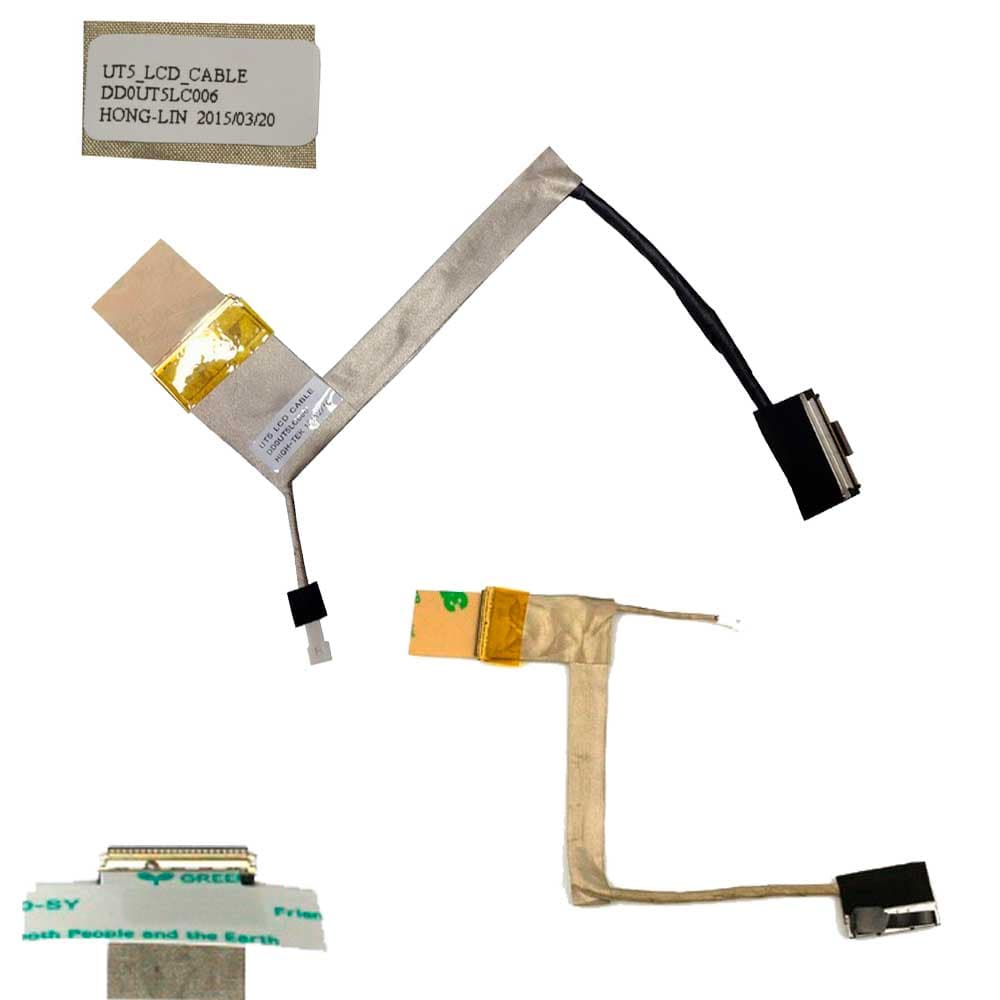 کابل فلت تصویر لپتاپ اچ پی DV7-2000 DV7-3000 DV7-3100 DV7T-3000 — تصویر ۳