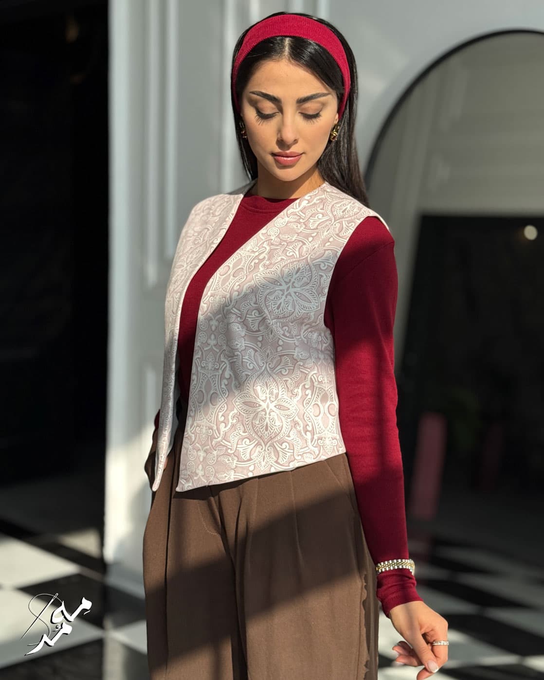 وست زنانه / وست دخترانه شیک و خوش رنگ کد 1004 — تصویر ۳