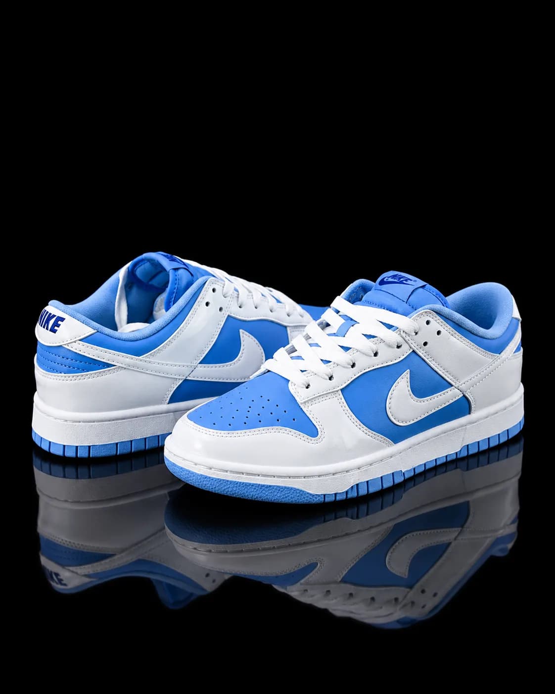 نایک SB Dunk Low Reverse UNC آبی سفید — تصویر ۳