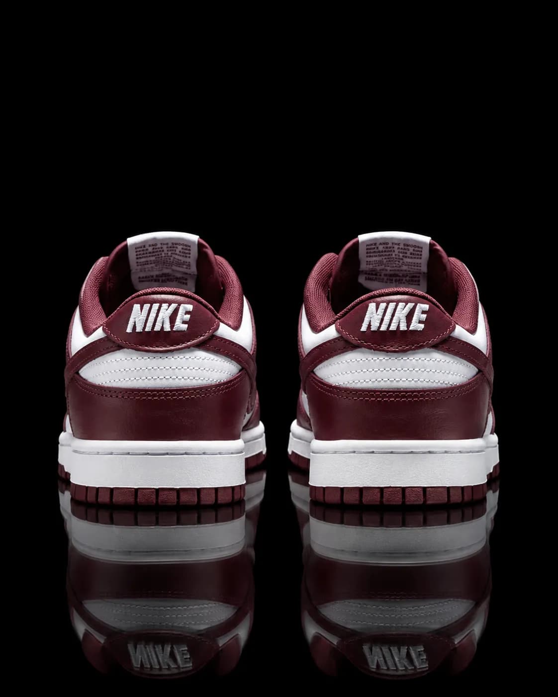 نایک SB Dunk Low Team Red سفید زرشکی — تصویر ۲