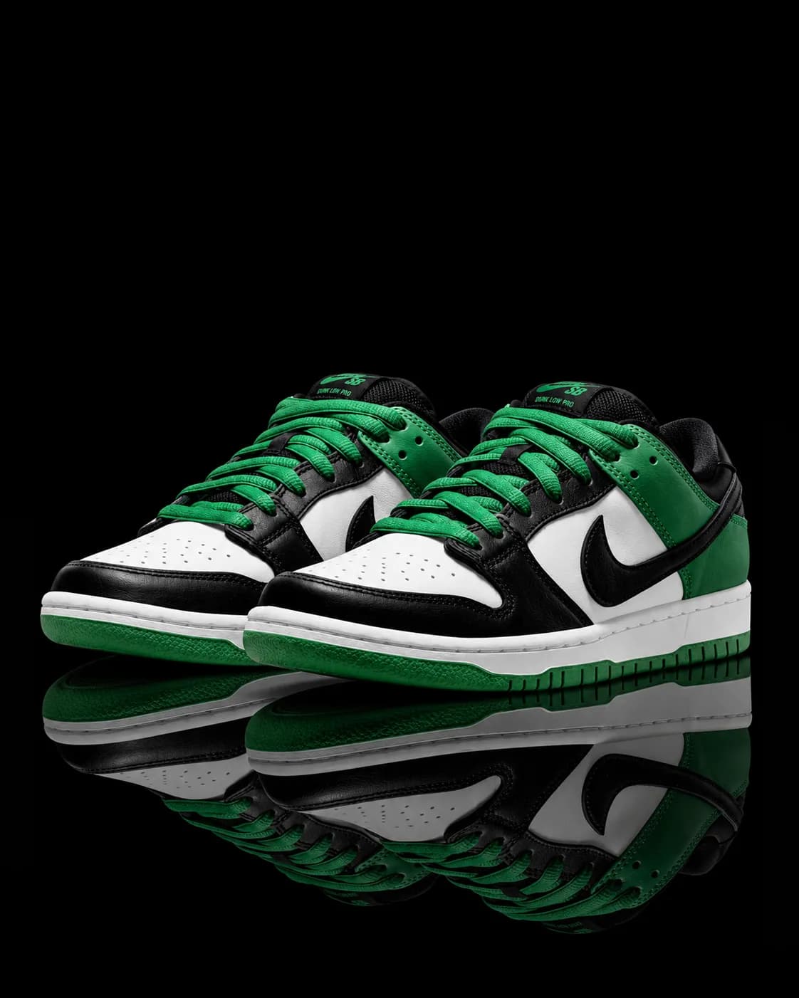 نایک SB Dunk Low Classic سبز — تصویر ۵