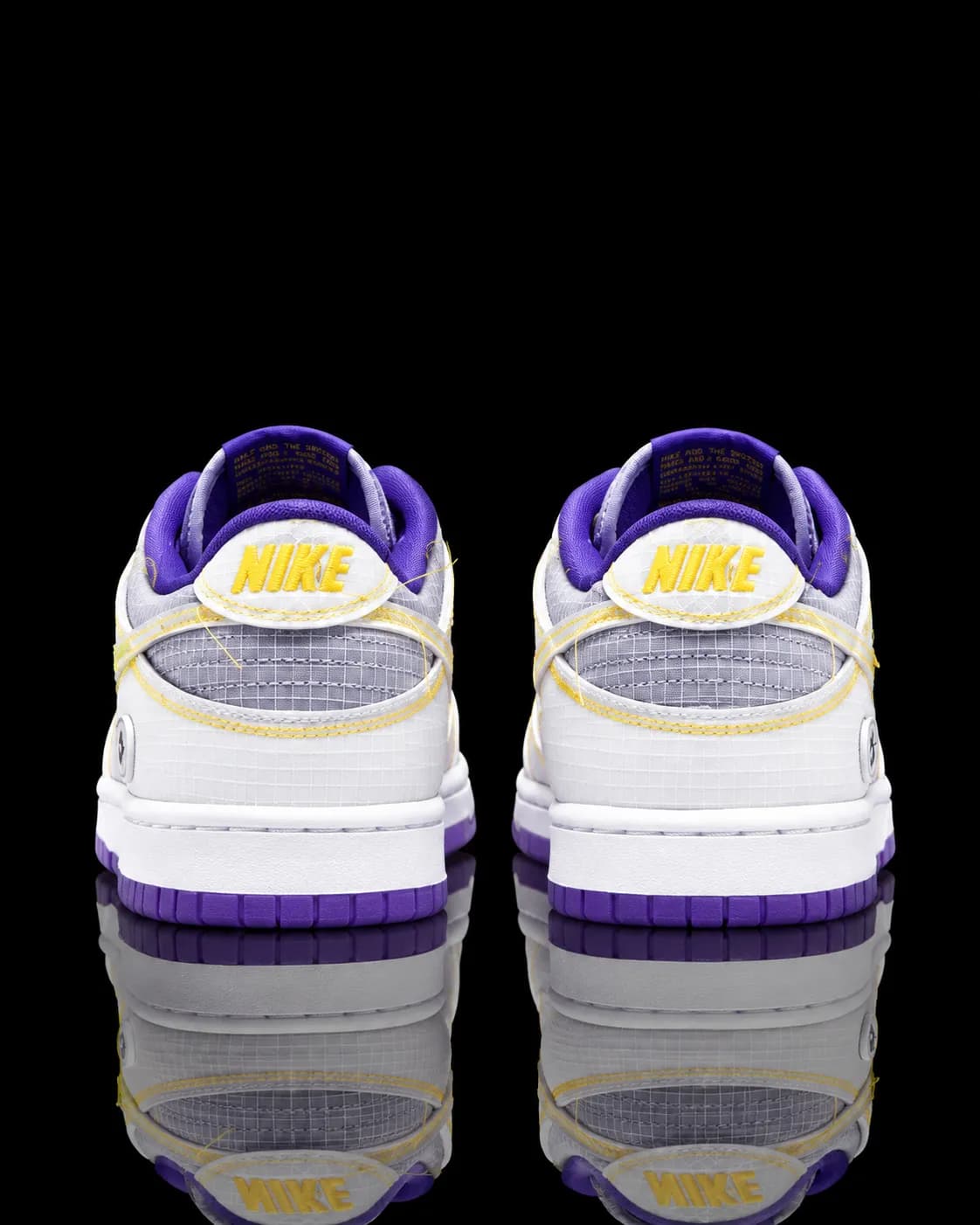 نایک SB Dunk Low Union Passport Pack سفید بنفش — تصویر ۶