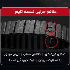 کیت تسمه تایم کلوت | خرید، روز، مشخصات و زمان تعویض — تصویر ۴