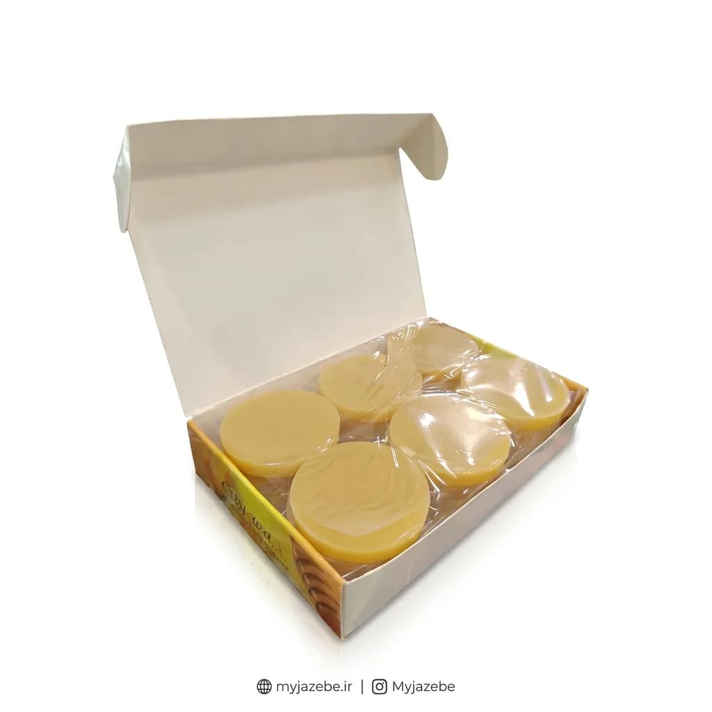 موم وکسی سیتی وکس سکه ای عسل 24 عددی 500 گرم — تصویر ۳