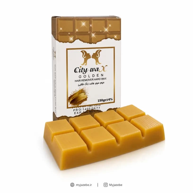 موم وکس سیتی وکس کیبوردی طلا 150 گرم مصرف خانگی