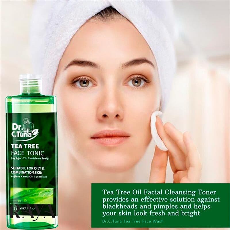 ژل شستوشوی صورت Tea Tree دکتر سی تونا فارماسی 225 میل — تصویر ۲