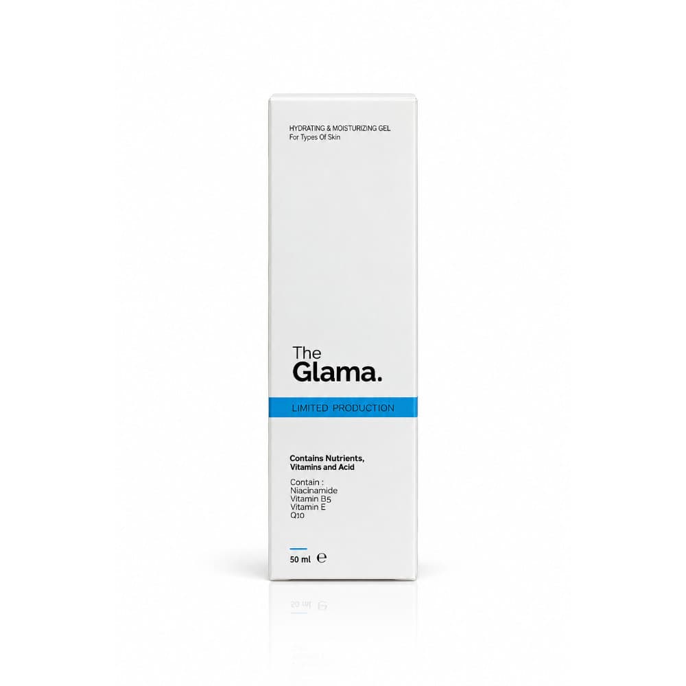 ژل آبرسان و مرطوب کننده برای انواع پوست پمپی ۵۰ میل the glama