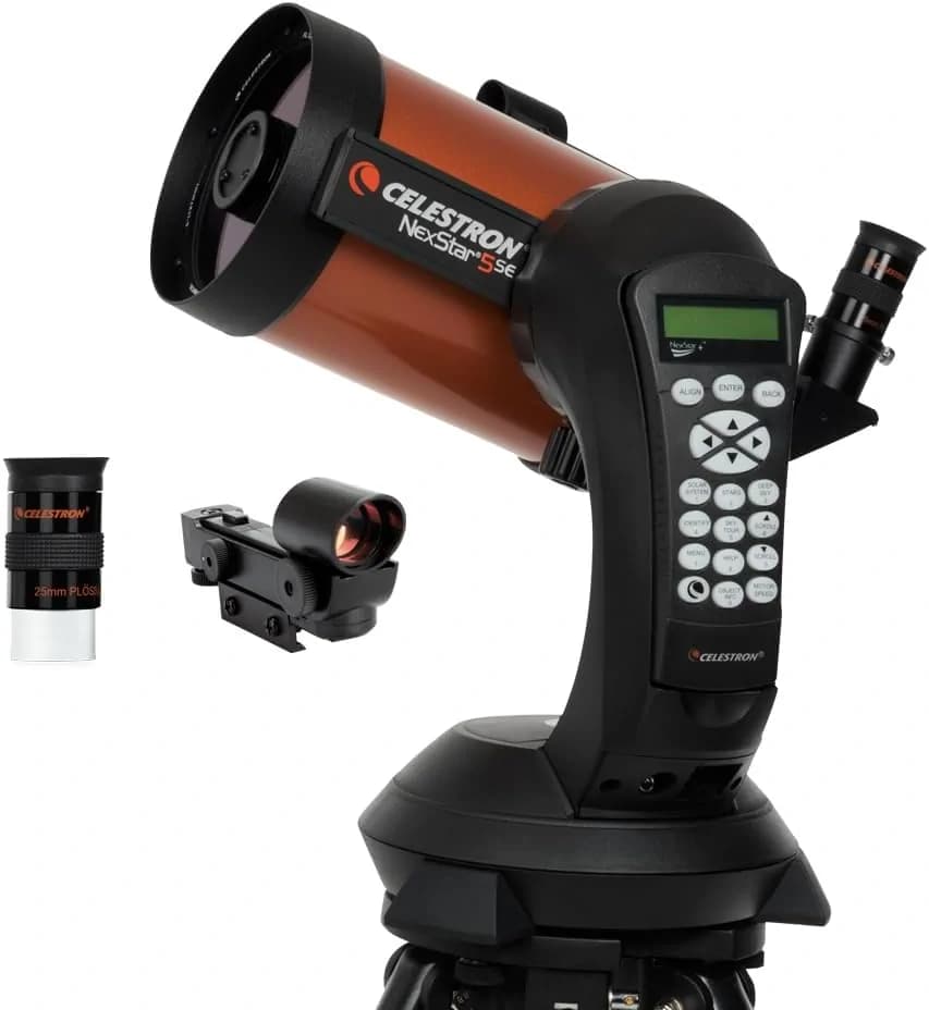 تلسکوپ اشمیت کاسگرین ۵ اینچی کامپیوتری سلسترون مدل NexStar 5SE — تصویر ۵