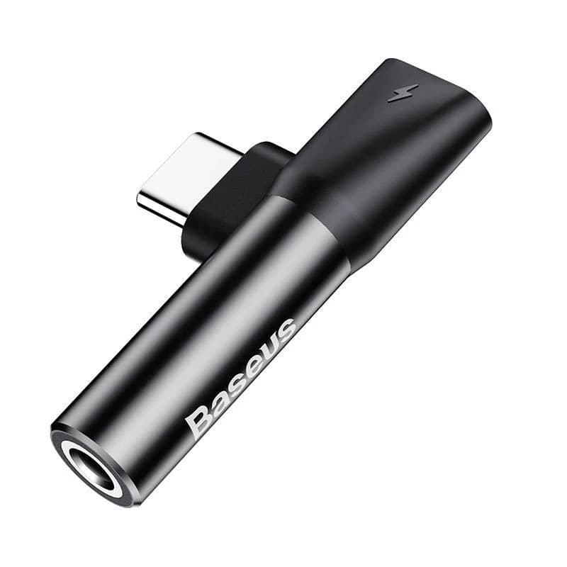 مبدل USB-C به AUX/USB-C باسئوس مدل L41