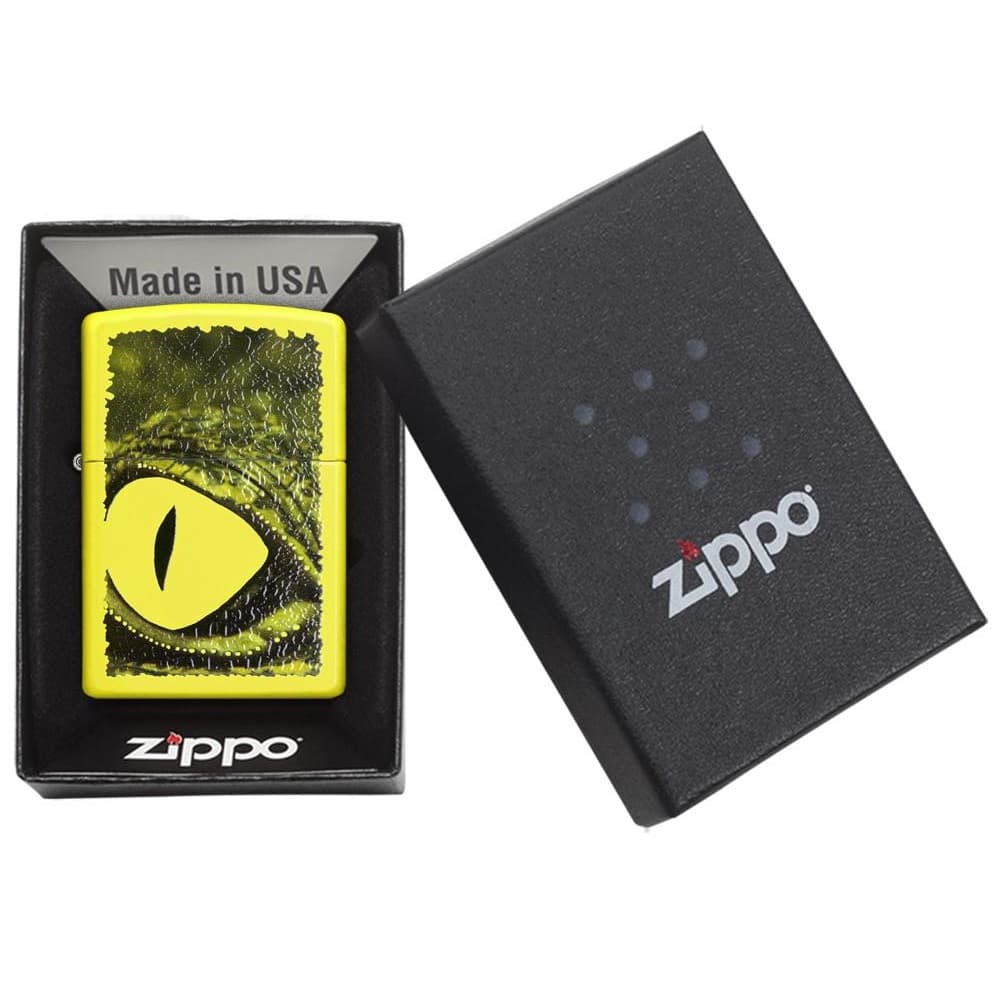فندک زیپو اصل کد 29414 – Original Zippo Aligator Green — تصویر ۳