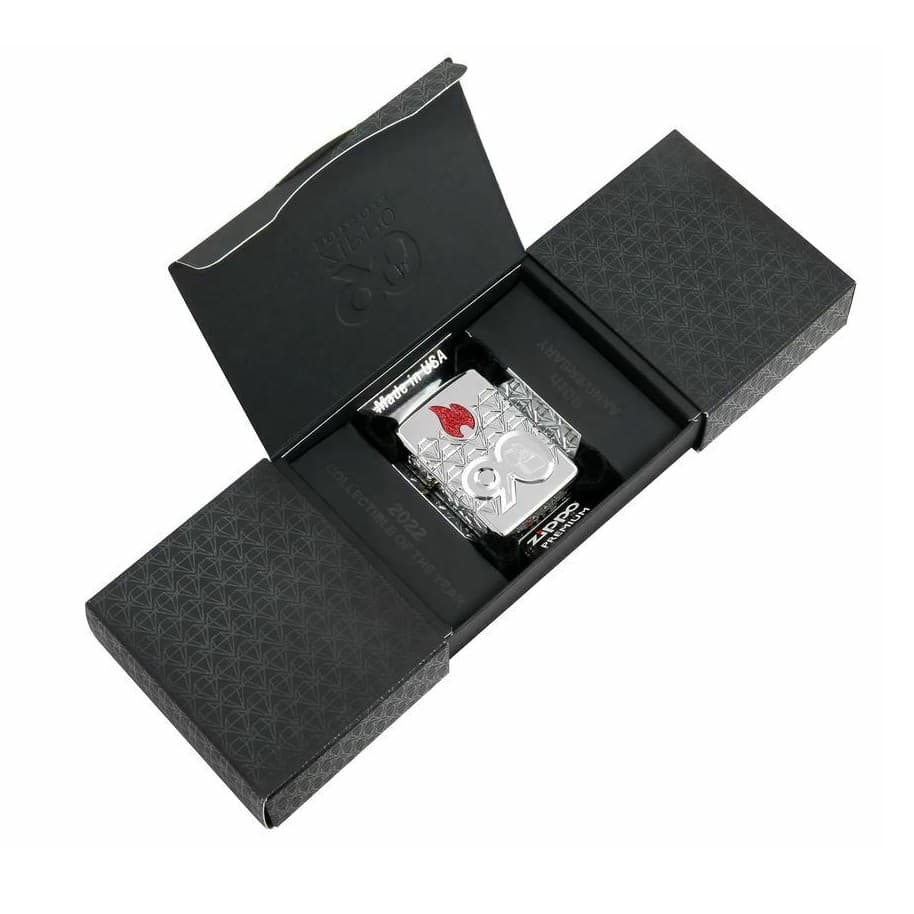 فندک زیپو اصل کد 49865 – Zippo 90th Coy Chrome — تصویر ۶
