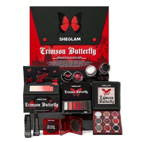 شيگلم ست آرايش پروانه sheglam crimson butterfly full colection set