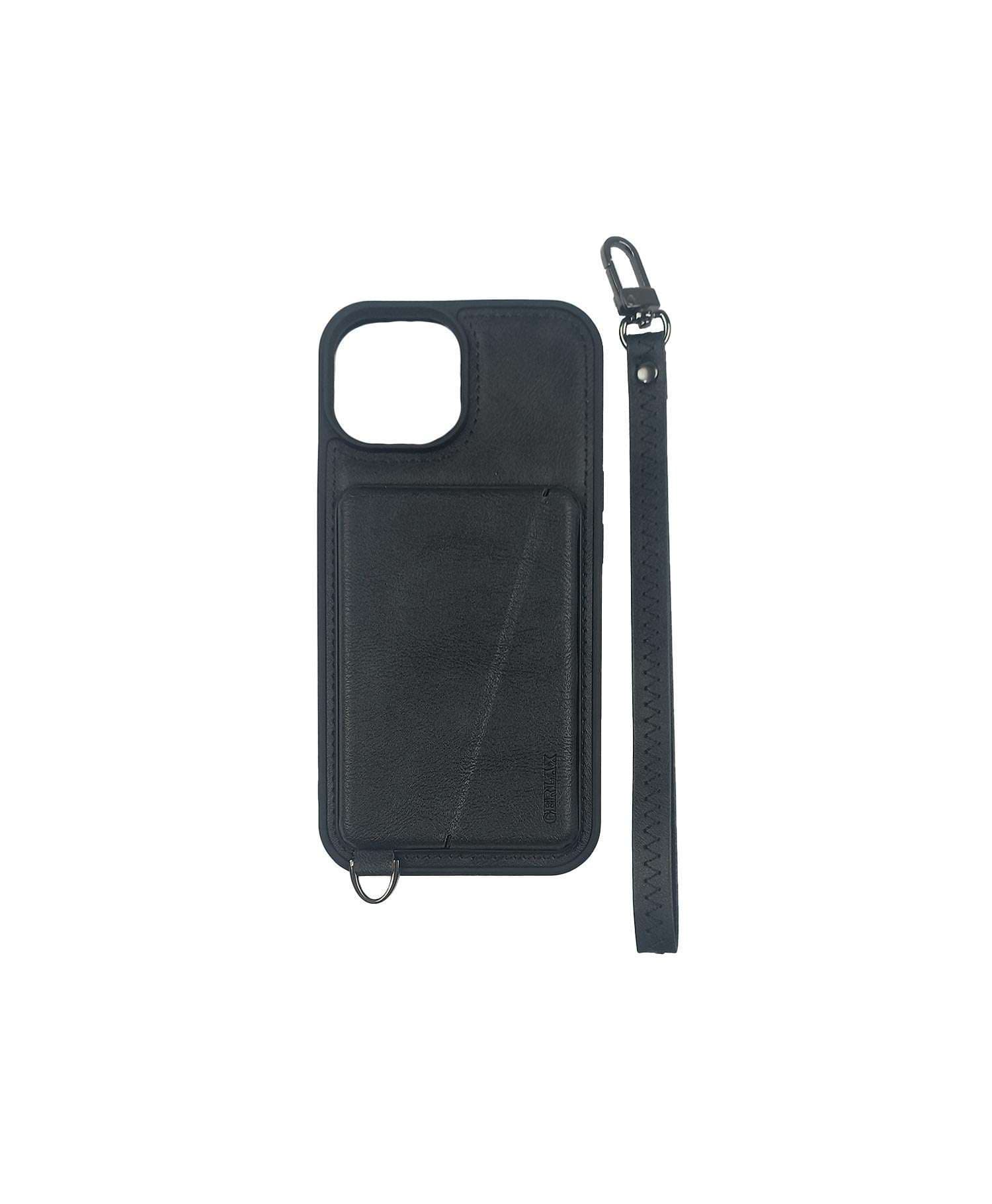 قاب چرمی جا کارتی جرلکس گوشی موبایل آیفون Iphone 15 — تصویر ۲