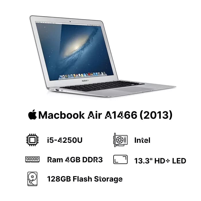لپ تاپ مک بوک ایر Apple MacBook A1466 2013