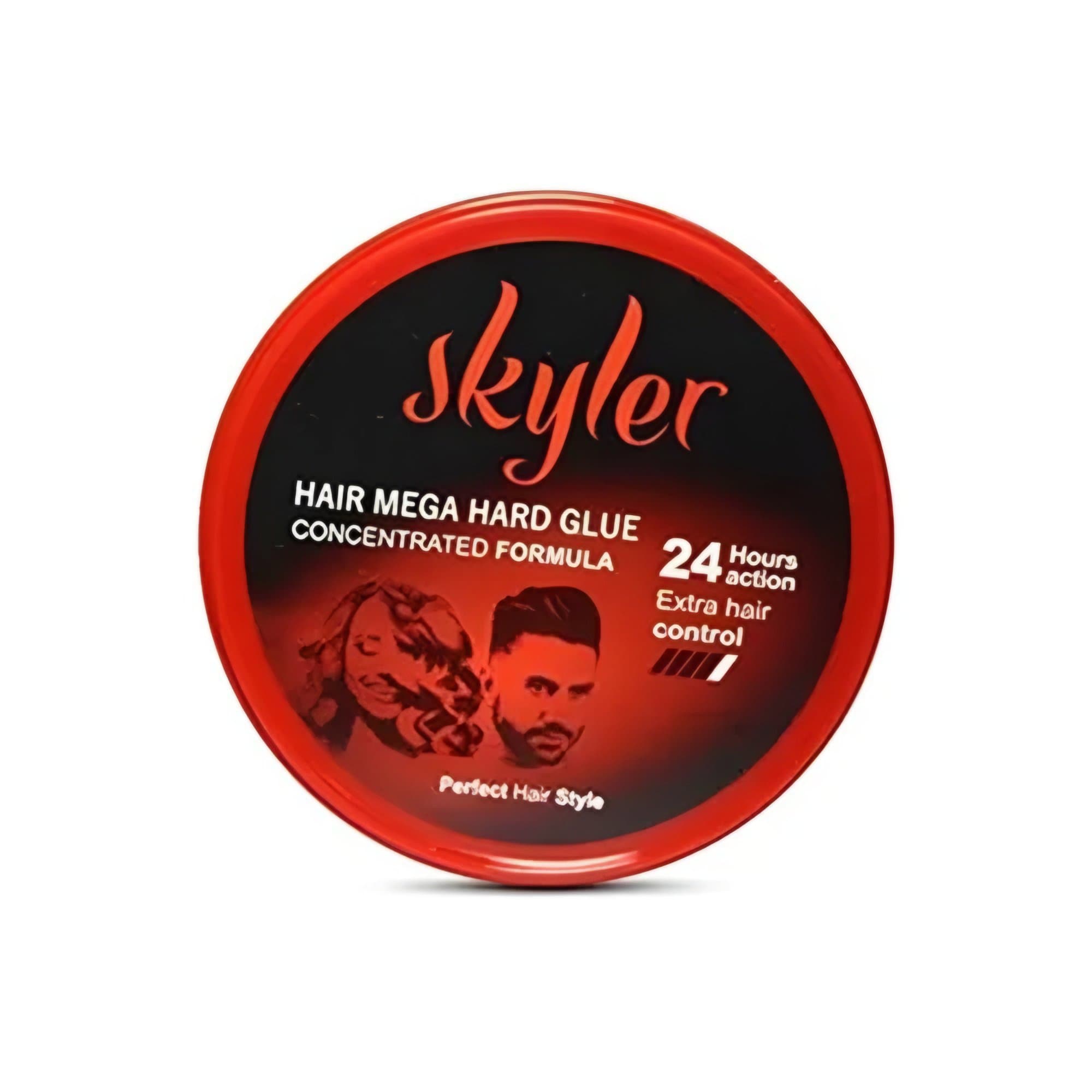 چسب مو اسکایلر قرمز مدل Hair Mega Hard حجم ۱۵۰ میل