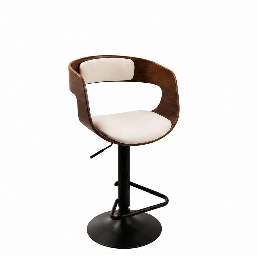 صندلی کانتر جکدار MDF E-805 — تصویر ۲
