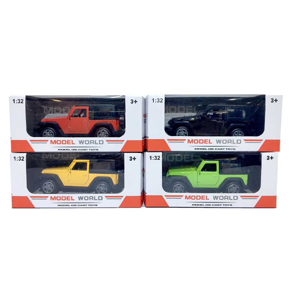 ماکت ماشین فلزی طرح جیپ مدل diecast 1:32 — تصویر ۲