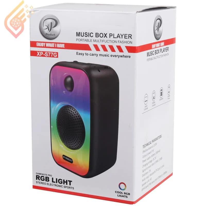 اسپیکر بلوتوثی قابل حمل ایکس پروداکت مدل XP-Product XP-S77G — تصویر ۶