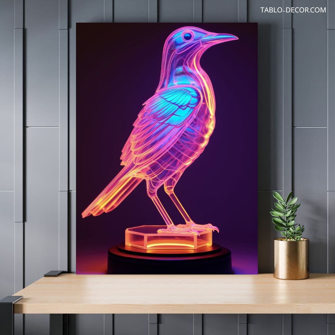 تابلو طوطی parrot