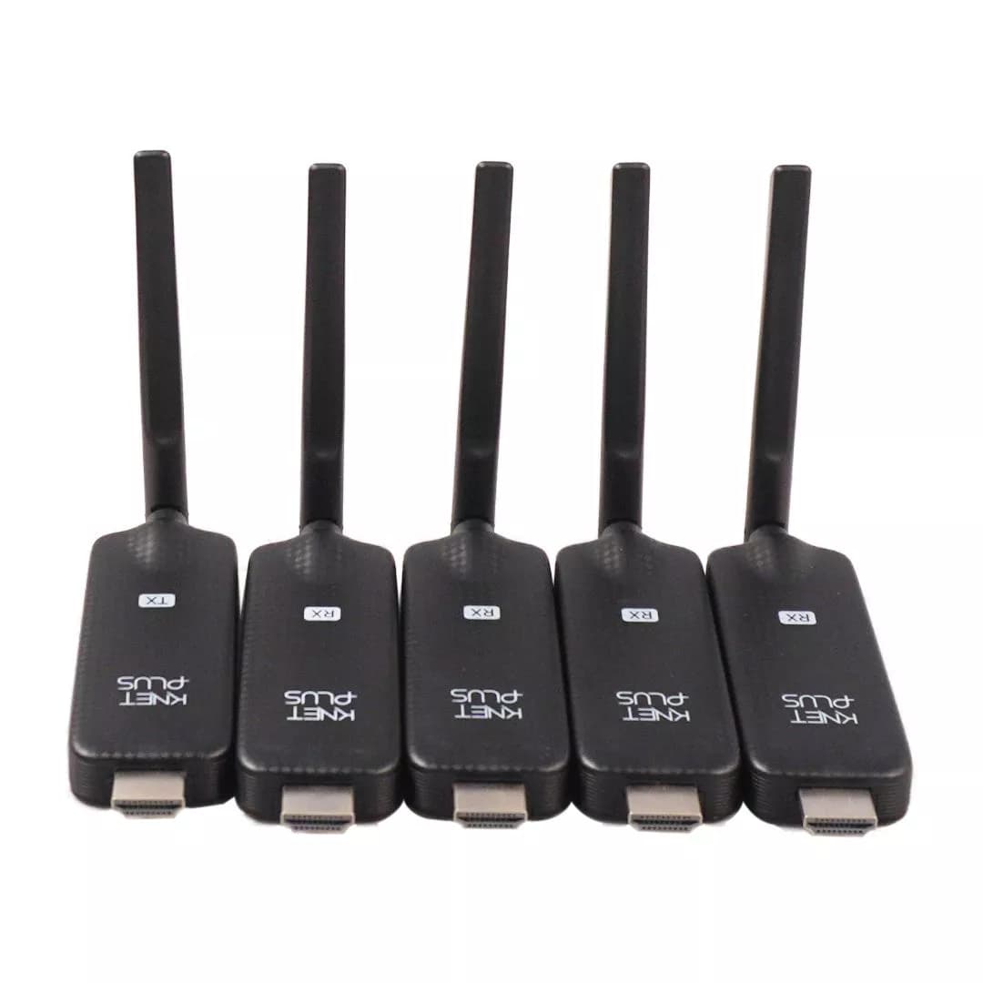 فرستنده بی سیم HDMI یک در چهار کی نت پلاس مدل KP-WHDT64