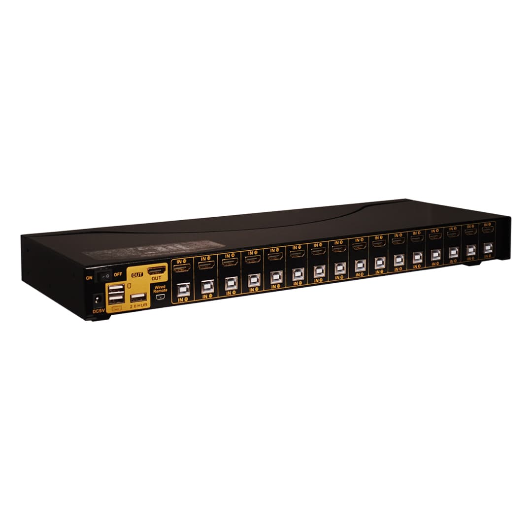 کی وی ام سوییچ 16 پورت HDMI کی نت پلاس مدل KP-SWKH416