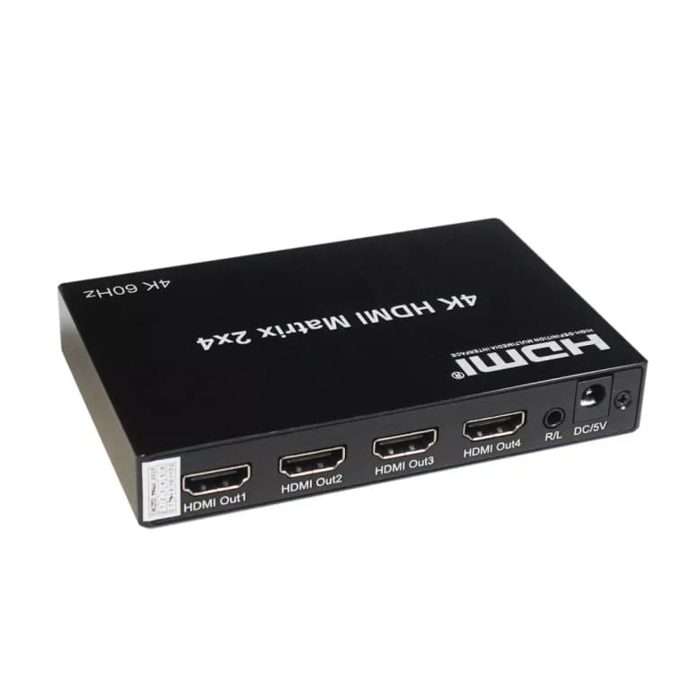 ماتریکس 2 در 4 HDMI کی نت مدل K-MAHD2024 — تصویر ۲