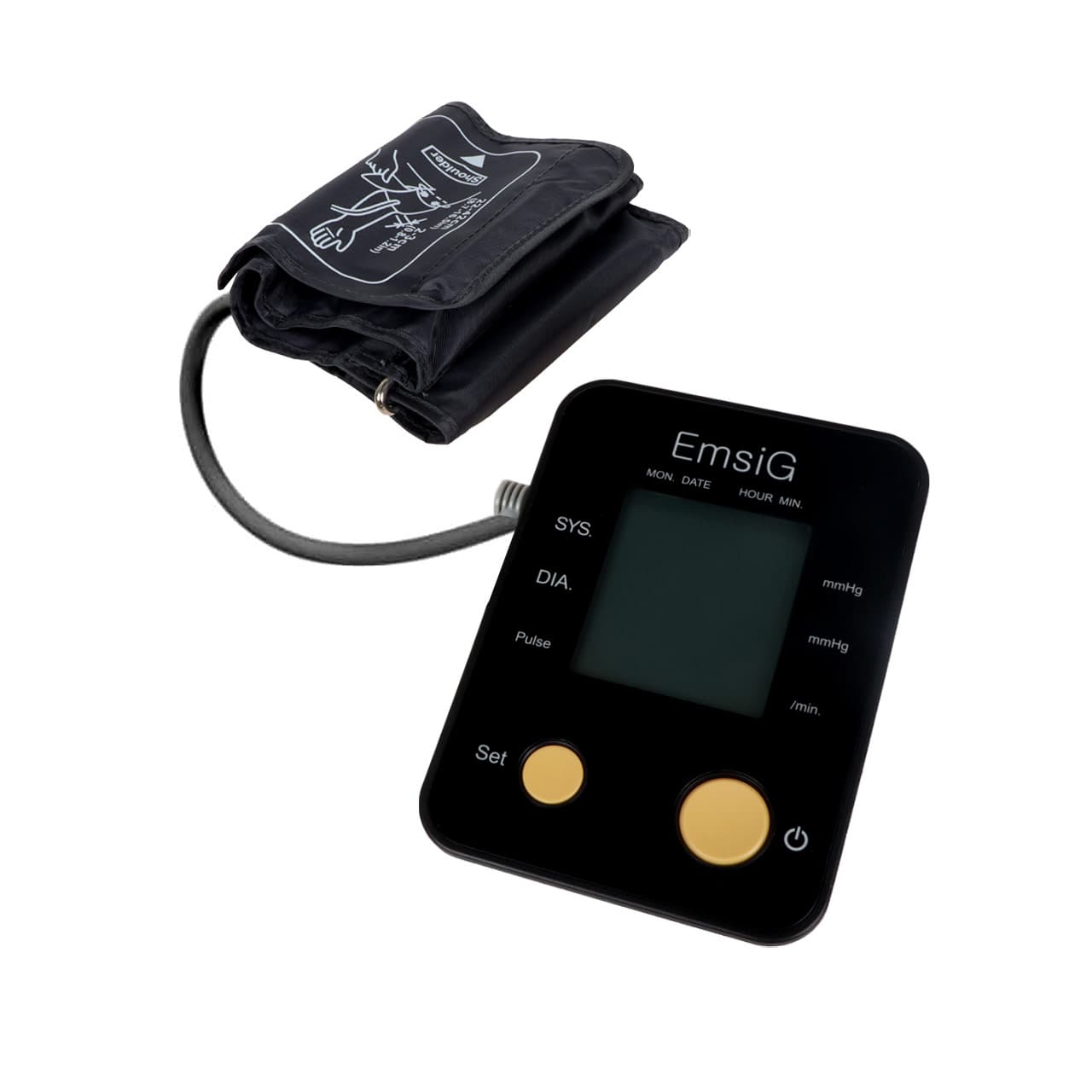 فشارسنج خون دیجیتالی EmsiG مدل BO71 – مشکی