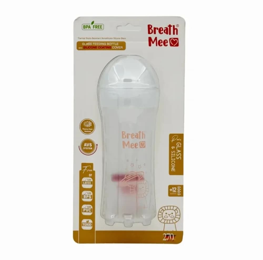 شیشه شیر بریس می مدل +12 ماه کد BT14 ظرفیت 270 میلیلیتر