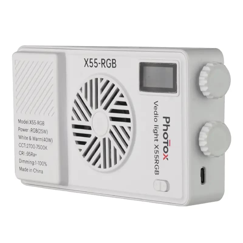 نور LED RGB فوتوکس مدل X55-RGB — تصویر ۵