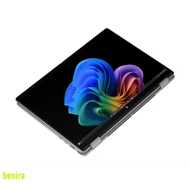 لپتاپ 14 اینچی اچ پی مدل OmniBook X Flip 14-fm0013dx، پردازنده Core Ultra 5-226V، رم 16 گیگابایت LPDDR5X، حافظه SSD با ظرفیت 512 گیگابایت، نمایشگر لمسی FHD+، قابلیت باز شدن 360 درجه و پشتیبانی از قلم، — تصویر ۵