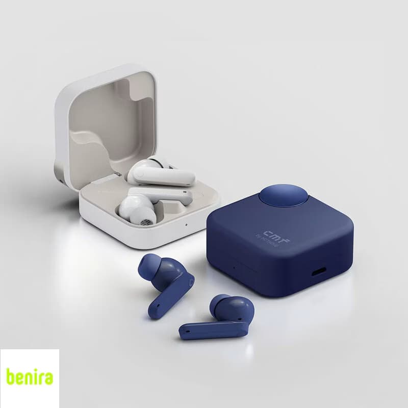 هدفون بلوتوثی توگوشی ناتینگ مدل CMF Buds 2 Plus با نویز کنسلینگ فعال تطبیقی، 6 میکروفون، درایور 12 میلیمتری، پشتیبانی از LDAC و Hi-Res Audio، شارژدهی تا 61 ساعت با کیس و گواهی IP55 — تصویر ۴