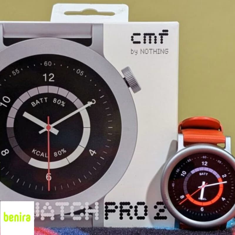 ساعت هوشمند 45 میلیمتری ناتینگ مدل CMF Watch Pro 2 با بند سیلیکونی — تصویر ۸