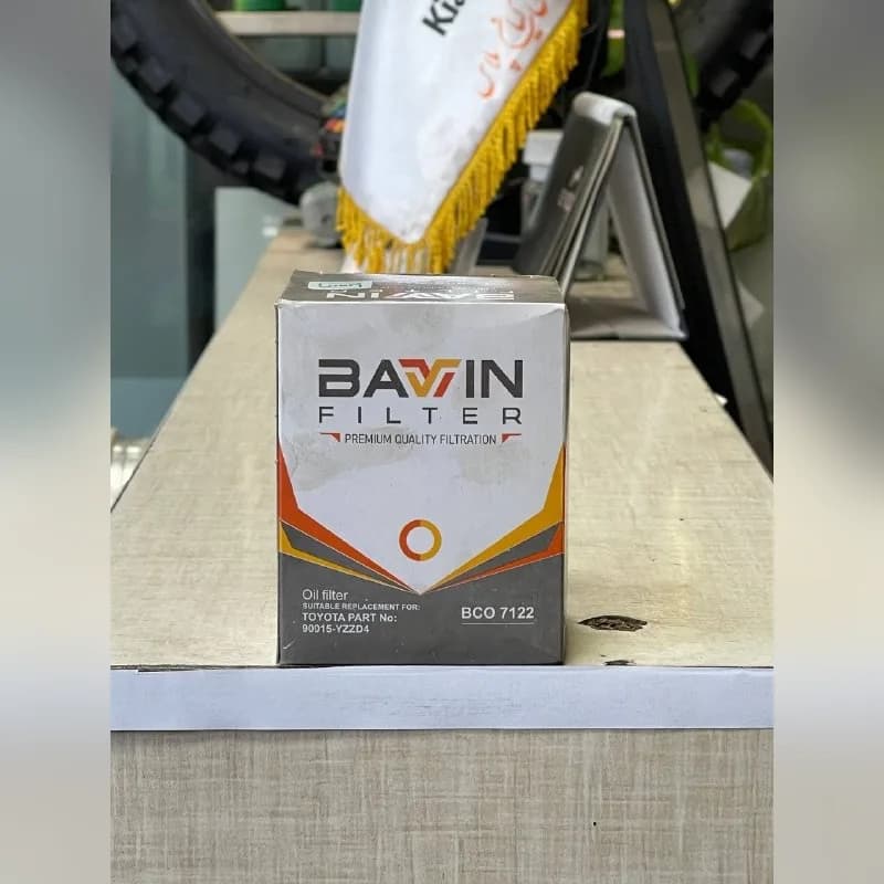 فیلتر روغن باوین BCO 7122 تویوتا کمری ۶ سیلندر، پرادو و هایلوکس