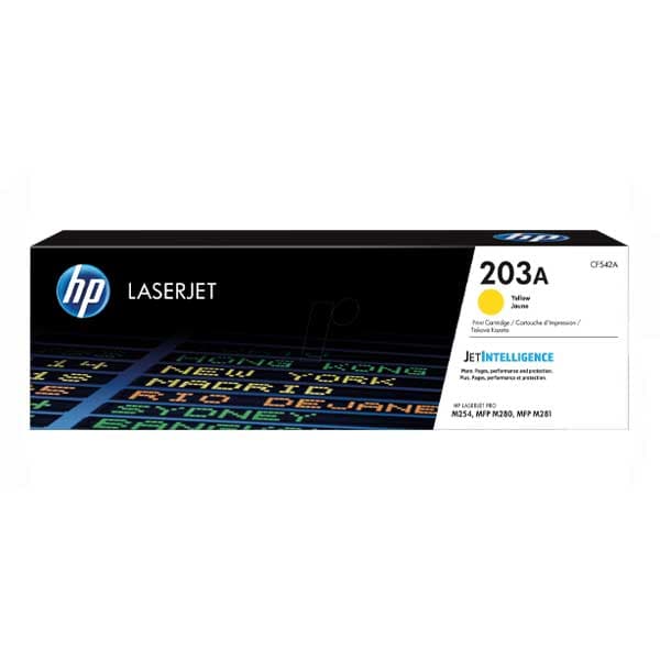 کارتریج HP 203A زرد مدل CF542A